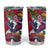 Hawaii Runner-Kakau Art with Lei and Plumeria Tumbler Cup