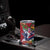 Hawaii Runner-Kakau Art with Lei and Plumeria Tumbler Cup