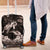 Hawaiian Lei Turtle and Plumeria Luggage Cover Polynerian Art Tattoo-Grayscale Mode