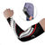 New Zealand Rugby Custom Arm Sleeves Sporty Silver Fern Shape with Maori Tattoos - Polynesian Pride