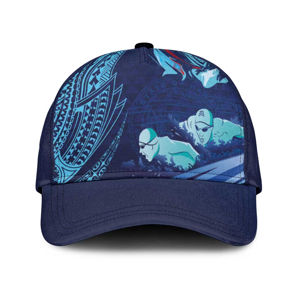 Hawaii Swimming Classic Cap Tribal Sporty Style LT03 Universal Fit Multicolor - Polynesian Pride