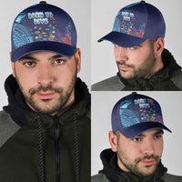Hawaii Diving Classic Cap Tribal Pattern with Ocean Floor LT03 - Polynesian Pride