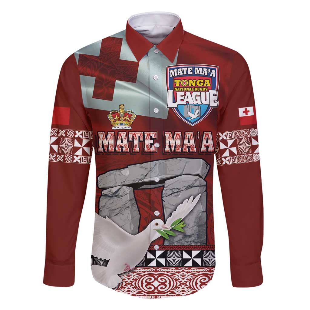 Mate Ma'a Tonga Family Matching Off Shoulder Short Dress and Hawaiian Shirt Haʻamonga ʻa Maui and White Dove - Tongan Kupesi Ngatu