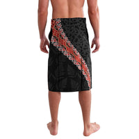 Custom New Zealand Rugby Lavalava Maori and Silver Fern Half Style