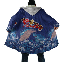 Hawaiian Sea Animals Cloak Whales Shark and Turtle Guardians with Tribal Pattern LT03 - Polynesian Pride