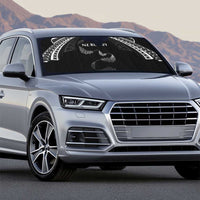 New Zealand Rugby Auto Sun Shade Aotearoa Armour Blacks Silver Ferns - Polynesian Pride