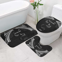 New Zealand Rugby Bathroom Set Aotearoa Armour Blacks Silver Ferns - Polynesian Pride