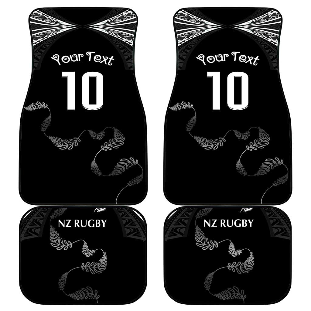 New Zealand Rugby Car Mats Aotearoa Armour Blacks Silver Ferns LT03 - Polynesian Pride