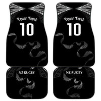 New Zealand Rugby Car Mats Aotearoa Armour Blacks Silver Ferns LT03 - Polynesian Pride