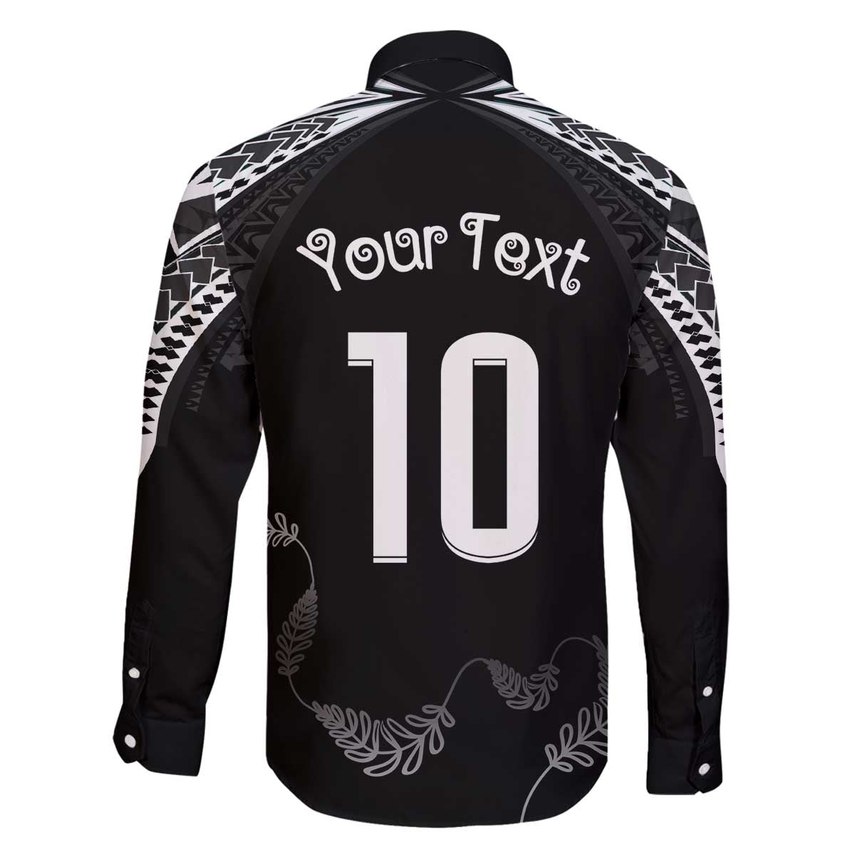 New Zealand Rugby Custom Family Matching Off The Shoulder Long Sleeve Dress and Hawaiian Shirt Aotearoa Armour Blacks Silver Ferns - Polynesian Pride