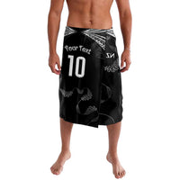 New Zealand Rugby Custom Lavalava Aotearoa Armour Blacks Silver Ferns - Polynesian Pride