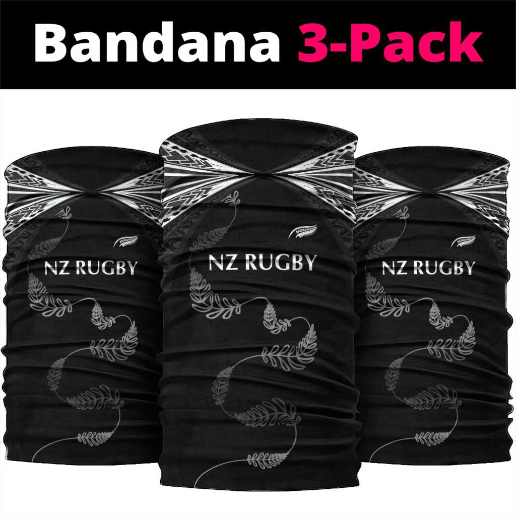 New Zealand Rugby Neck Gaiter Aotearoa Armour Blacks Silver Ferns - Polynesian Pride