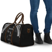 New Zealand Rugby Travel Bag Aotearoa Armour Blacks Silver Ferns - Polynesian Pride