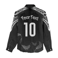 New Zealand Rugby Custom Women Casual Shirt Aotearoa Armour Blacks Silver Ferns LT03 - Polynesian Pride