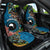 Fiji and Australia Kangaroos Car Seat Cover Indigenous Aboriginal and Fijian Masi Tribal Tattoo