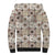 Tukenny Pattern Fijian War Clubs Sherpa Hoodie LT03 - Polynesian Pride