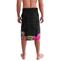 Personalized American Samoa Flag Day Lavalava Tanoa and Fue mix Hibiscus Flower Polynesian Pattern