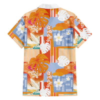 Hawaiian and Japanese Culture Together Family Matching Tank Maxi Dress and Hawaiian Shirt Palaka Japanese Art and Tropical Motif Tribal Patchwork LT03 - Polynesian Pride