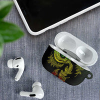 New Zealand Sea Animals with Maori Tribal Tattoo AirPods Case Shark Manta Ray with Silver Fern Reggae LT03 - Polynesian Pride