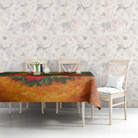 Hawaiian Turtles on Beach Tablecloth with Pineapple Tropical Plant and Lei LT03 - Polynesian Pride