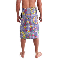 Hawaiian Leis Lavalava Kakau Tattoos and Palaka Pastel Purple Color LT03 - Polynesian Pride