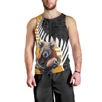 New Zealand and Australia Rugby Men Tank Top Koala and Maori Warrior Together LT03 - Polynesian Pride