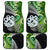 New Zealand Koru Natural Car Mats Manaia and Silver Fern Maori Pattern