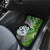 New Zealand Koru Natural Car Mats Manaia and Silver Fern Maori Pattern