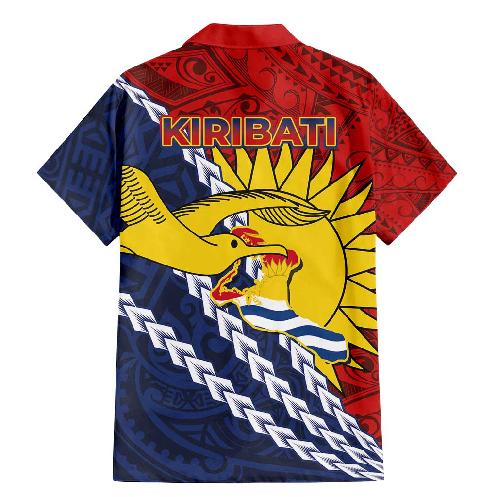 Kiribati Independence Day Family Matching Mermaid Dress and Hawaiian Shirt Polynesian and Melanesian Art Tattoo LT03 - Polynesian Pride