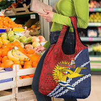 Kiribati Independence Day Grocery Bag Polynesian and Melanesian Art Tattoo LT03 - Polynesian Pride