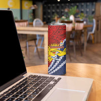 Kiribati Independence Day Skinny Tumbler Polynesian and Melanesian Art Tattoo LT03 - Polynesian Pride