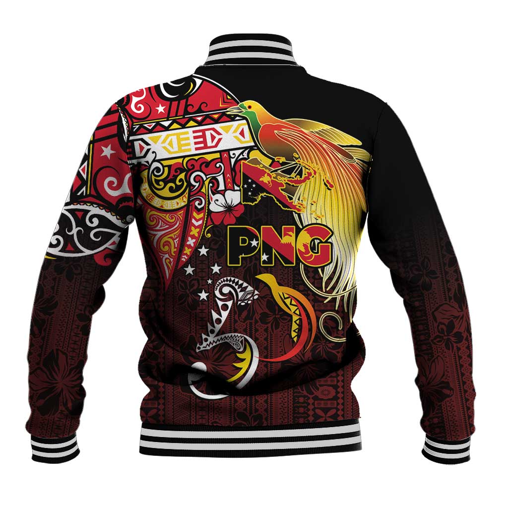 Papua New Guinea 2025 Baseball Jacket 50th Independence Day Anniversary LT03 - Polynesian Pride