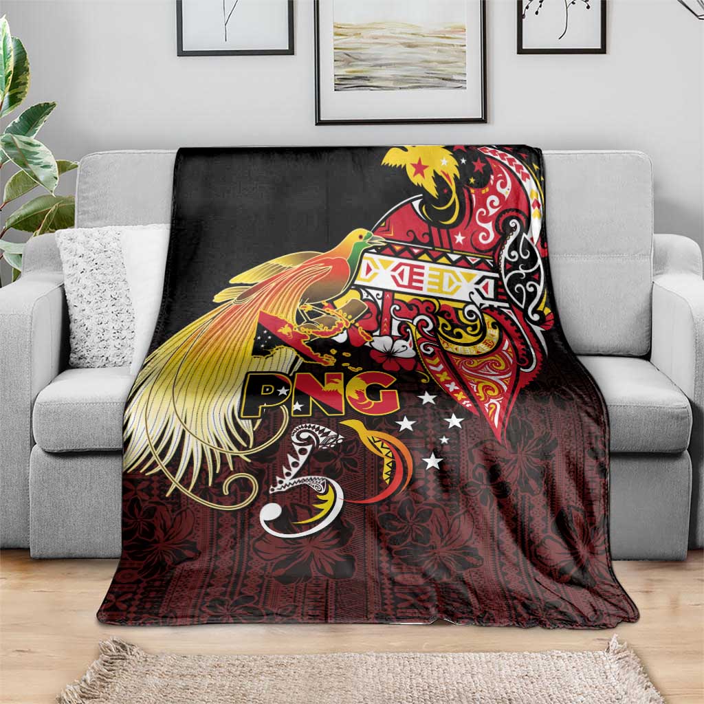 Papua New Guinea 2025 Blanket 50th Independence Day Anniversary