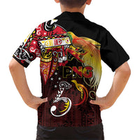 Papua New Guinea 2025 Kid Hawaiian Shirt 50th Independence Day Anniversary