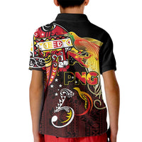 Papua New Guinea 2025 Kid Polo Shirt 50th Independence Day Anniversary LT03 - Polynesian Pride