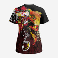 Papua New Guinea 2025 Scrub Top 50th Independence Day Anniversary - Polynesian Pride