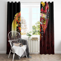 Papua New Guinea 2025 Window Curtain 50th Independence Day Anniversary LT03 - Polynesian Pride