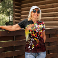 Papua New Guinea 2025 Women Polo Shirt 50th Independence Day Anniversary