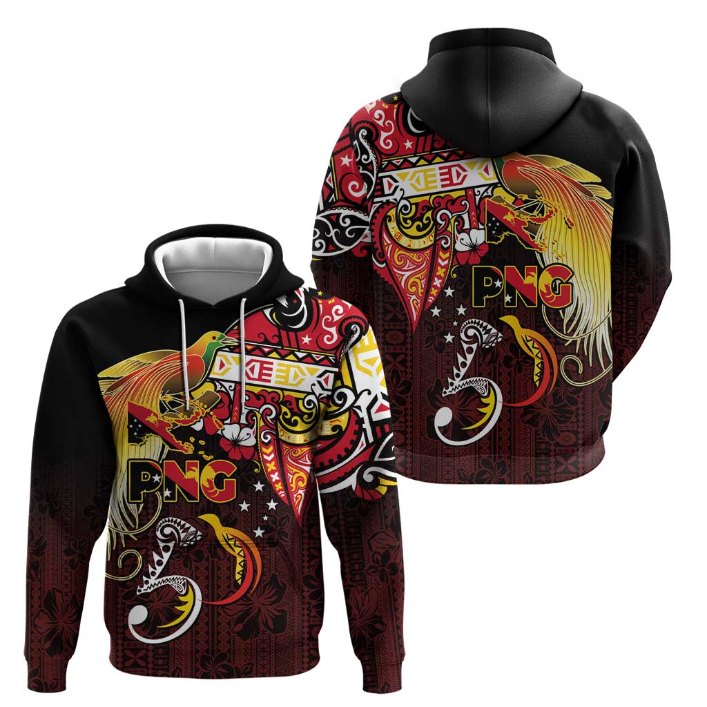 Papua New Guinea 2025 Zip Hoodie 50th Independence Day Anniversary LT03 - Polynesian Pride