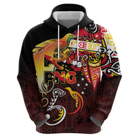 Papua New Guinea 2025 Zip Hoodie 50th Independence Day Anniversary LT03 - Polynesian Pride