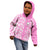 Hawaii Kauai Island Kid Hoodie Hibiscus Pattern Seamless Tribal Simple Pink LT03 - Polynesian Pride