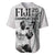 Custom Fiji Rugby Pacific Champions 2024 Baseball Jersey Anniversary 7 Titles - Fijians Rugby and Tapa Hibiscus White Art