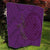 Hawaiian Whales Polynesian Art Motifs Quilt Purple Color - Polynesian Pride