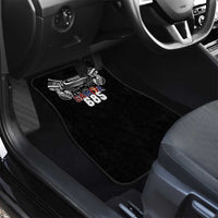 Super Samoa-Six Eight Five to The World Car Mats Traditional Samoan Tattoo Black Color