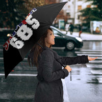 Super Samoa-Six Eight Five to The World Umbrella Traditional Samoan Tattoo Black Color LT03 - Polynesian Pride