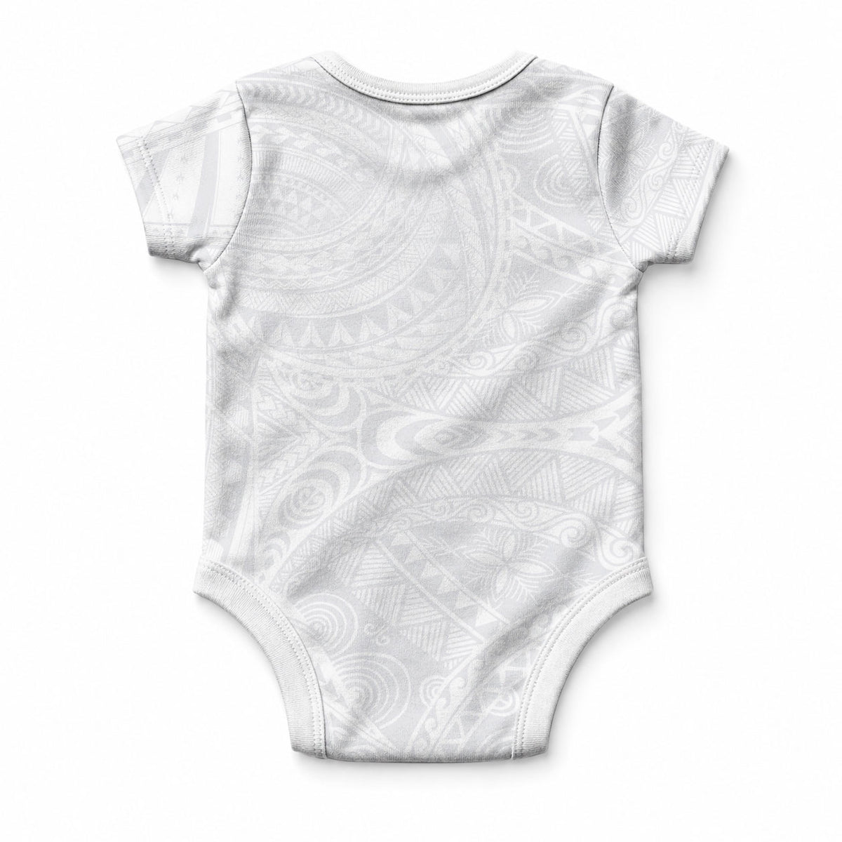 Lotu Tamaiti Samoan Art Tattoo Polynesian Pattern Baby Onesie