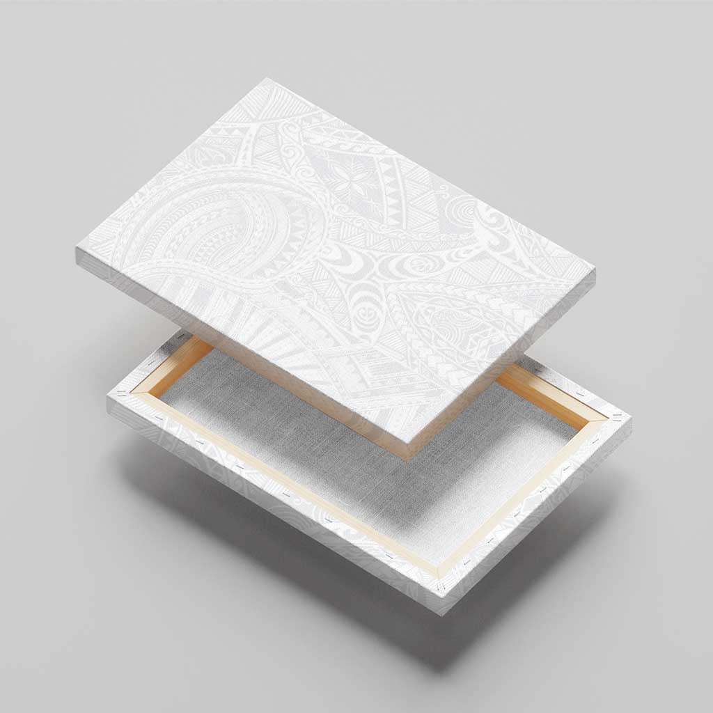 Lotu Tamaiti Samoan Art Tattoo Polynesian Pattern Canvas Wall Art