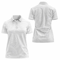 Lotu Tamaiti Samoan Art Tattoo Polynesian Pattern Women Polo Shirt