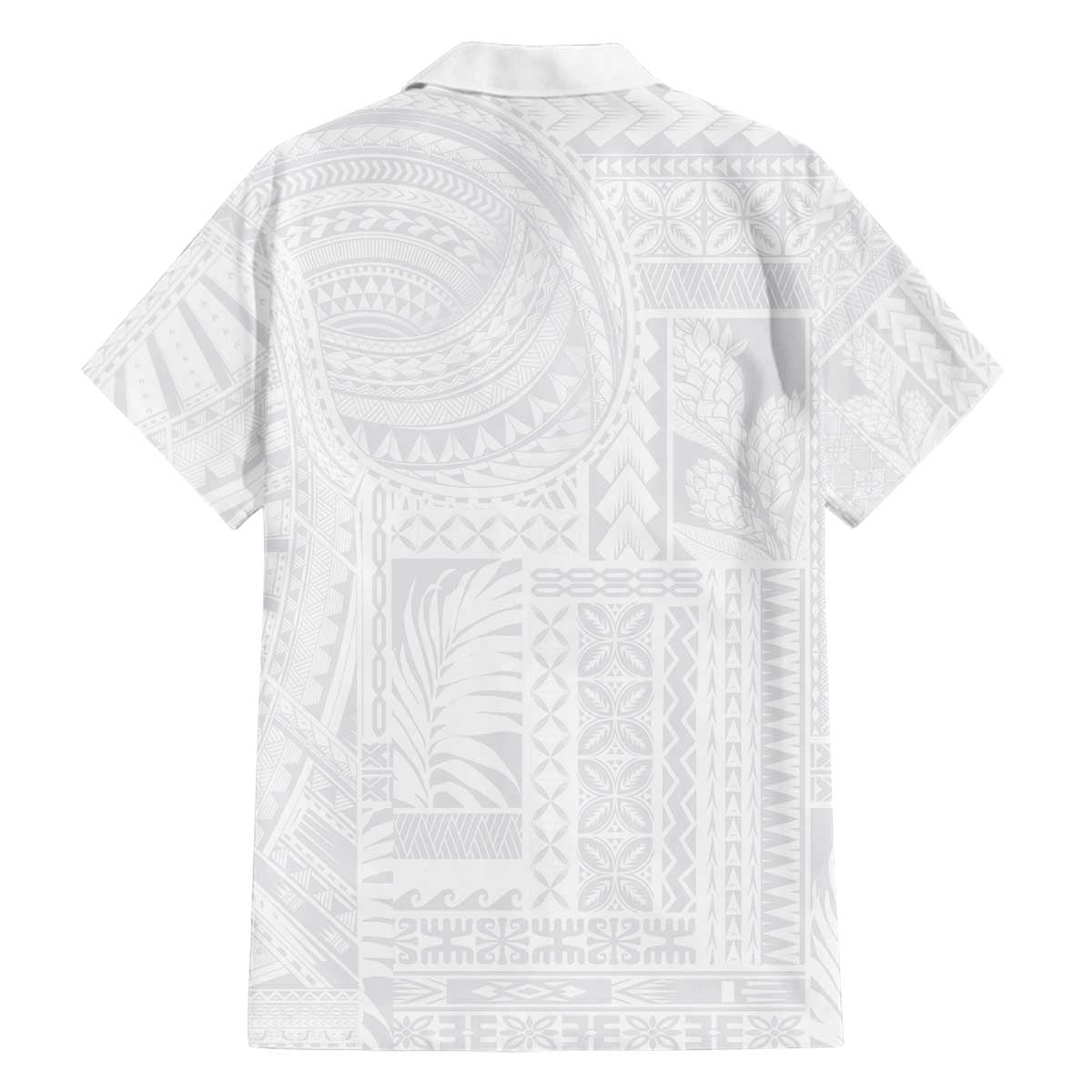 Lotu Tamaiti Samoan Art Tattoo Siapo Pattern Family Matching Off Shoulder Short Dress and Hawaiian Shirt