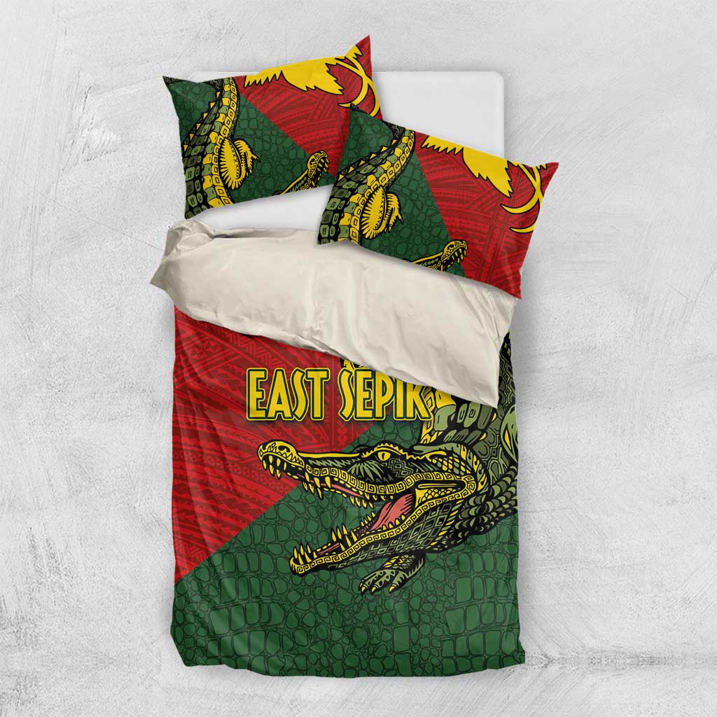 Sepik River Crocodile & Arts Festival Melanesian Pattern Bedding Set